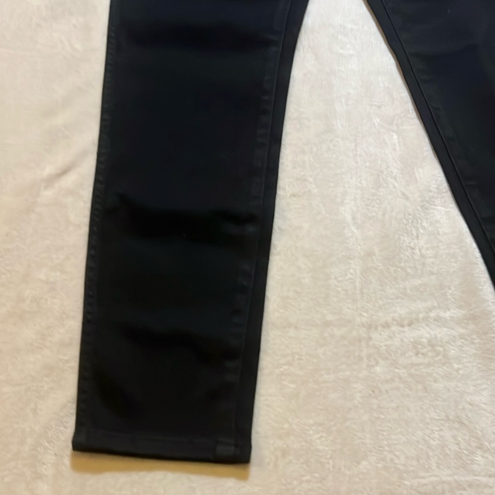 NWT Kirkland High-Rise Skinny Black Jeans Stretch Tencel sz 12 - Picture 3 of 9